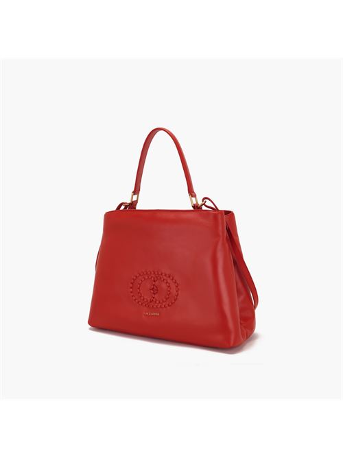 BORSA SHOPPING DRILLED RED LA CARRIE | 142P-DB-150 TBLX